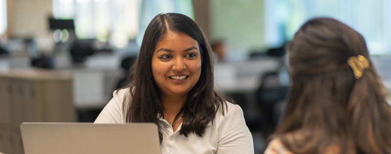 Rashmi Tondare, Backend Engineer, working in the Bangalore office