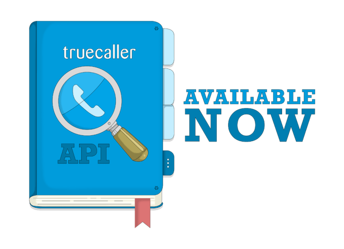 no background truecaller api small