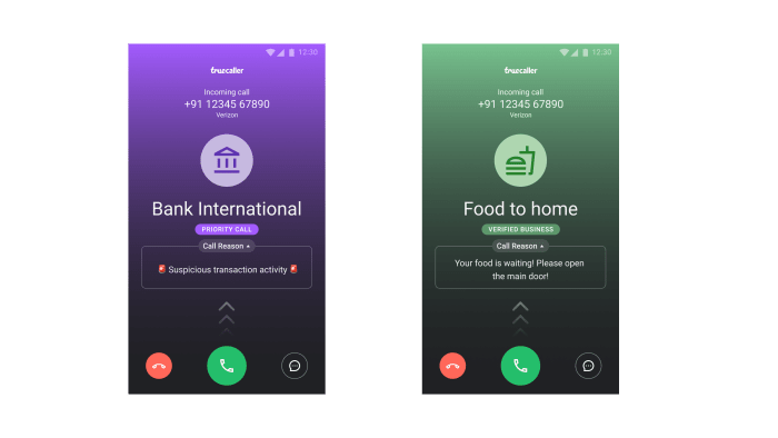 Sneak peek of 2021 Call Reason for Priority Customers and Verified Businesses - Truecaller