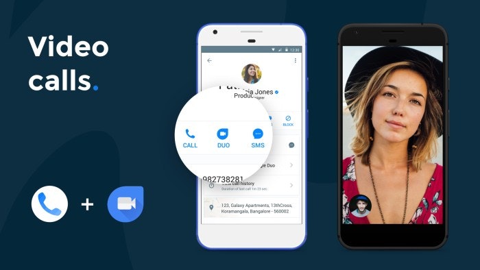Truecaller Google Duo