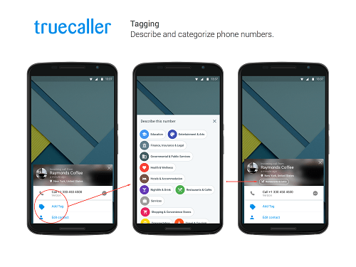 Truecaller-Tagging