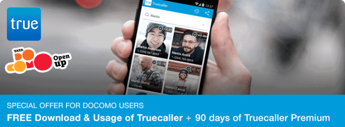 Tata-Docomo-Truecaller