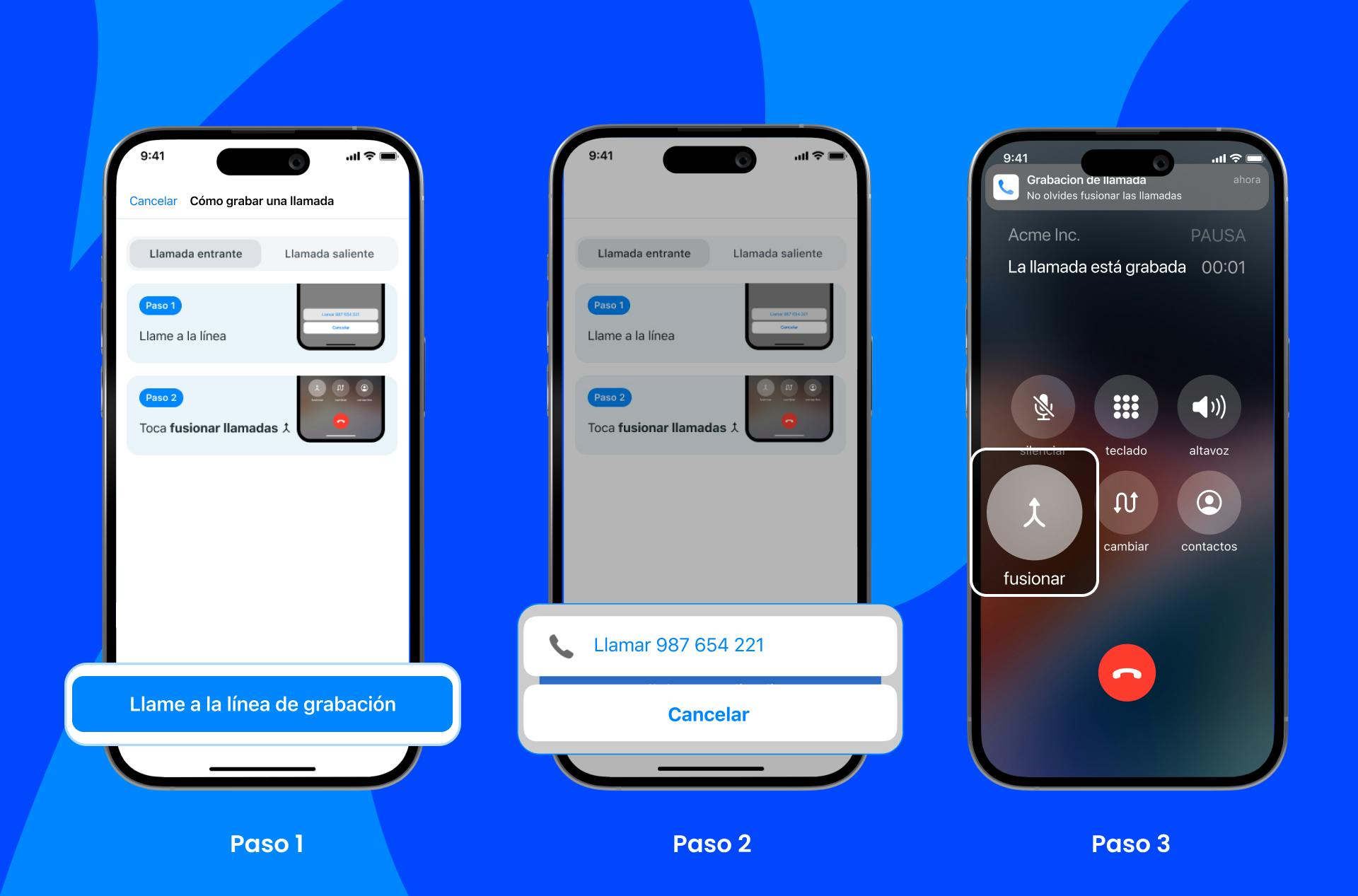 Paso a paso de cómo empezar a grabar una llamada entrante con Truecaller.